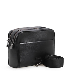 Bolsa Transversal Couro Preto