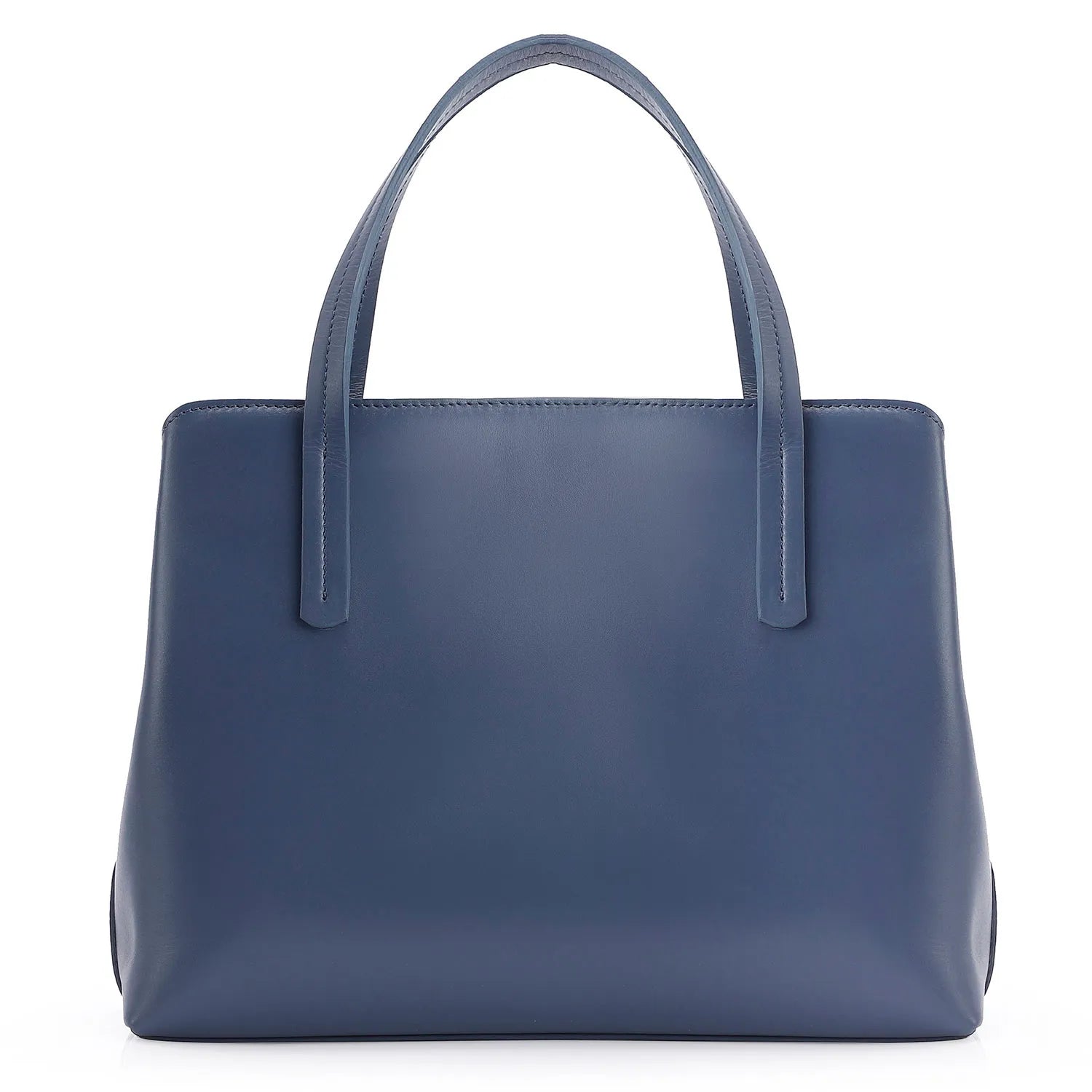 Bolsa Tote Couro Azul