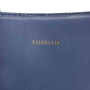 Bolsa Tote Couro Azul