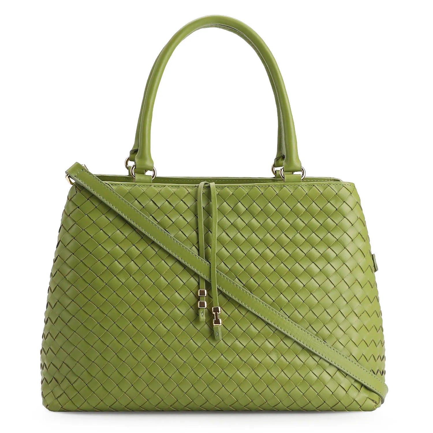 Bolsa Tote Couro Verde