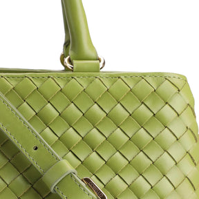 Bolsa Tote Couro Verde