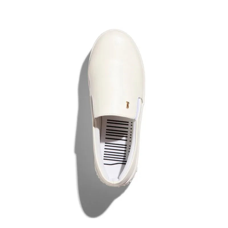 Tênis Slip On New Pele Branco