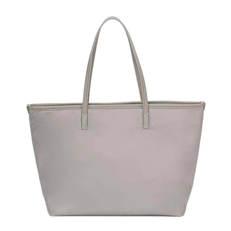 Bolsa Shopper Universitária Nylon Cinza