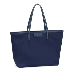 Bolsa Shopper Nylon Universitária Azul Marinho