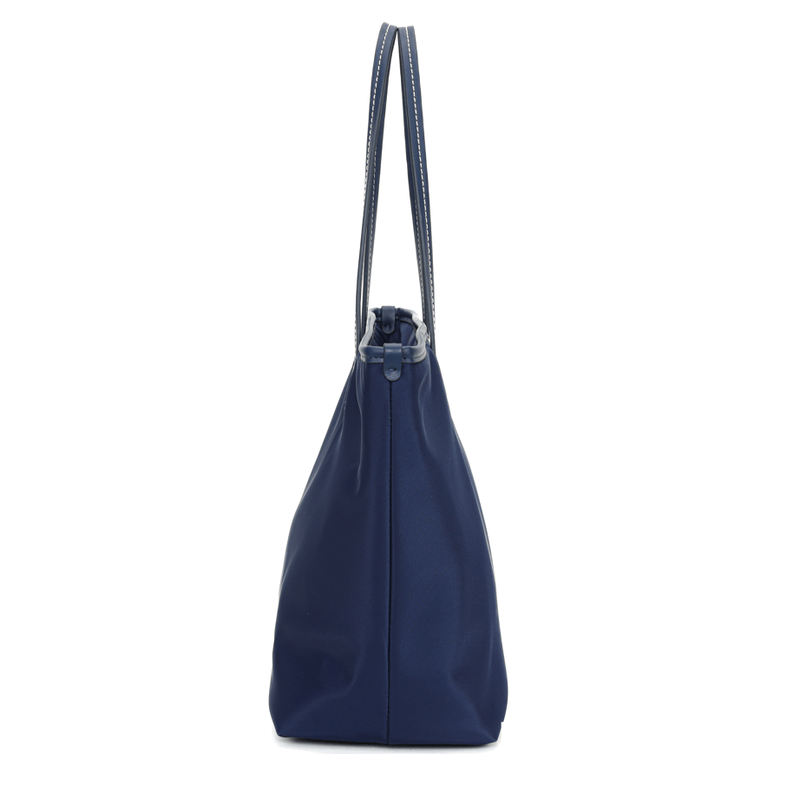 Bolsa Shopper Nylon Universitária Azul Marinho