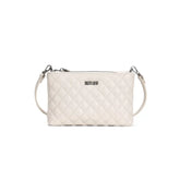 Bolsa Soft Matelassê Off White Alça Transversal