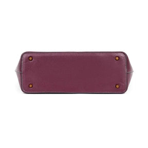 Shopper material floater merlot