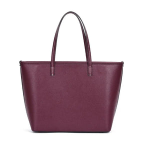 Shopper material floater merlot